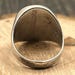 Vintage sterling silver signet ring — view 5 of 10