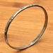 Mid century sterling silver bangle — view 7 of 14