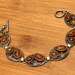 Art nouveau sterling silver bracelet — view 7 of 20