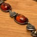 Art nouveau sterling silver bracelet — view 3 of 16