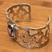 Mid century sterling silver cuff — view 8 of 17
