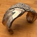 Vintage sterling silver cuff — view 3 of 16
