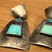 Vintage sterling silver earrings — view 9 of 10