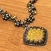 Art nouveau sterling silver pendant — view 4 of 10