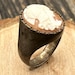 Antique sterling silver ring — view 17 of 19