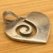 Art deco sterling silver pendant — view 4 of 16