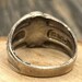 1990s sterling silver signet ring — view 8 of 16