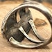 Vintage sterling silver ring — view 8 of 10