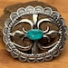 Vintage sterling silver belt buckle — view 6 of 18