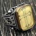 Antique sterling silver ring — view 3 of 10