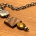 Antique sterling silver pendant — view 1 of 10