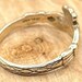 Vintage JMH Jewellery sterling silver ring, jmh hallmark — view 3 of 9