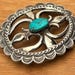 Vintage sterling silver belt buckle — view 1 of 18