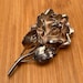1940s sterling silver brooch — view 1 of 6