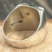 Mid century sterling silver signet ring — view 7 of 20