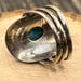 Vintage sterling silver ring, india hallmark — view 8 of 10
