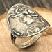 Art nouveau sterling silver ring — view 1 of 10