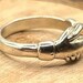 Victorian sterling silver ring — view 4 of 10