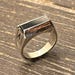 Retro sterling silver signet ring — view 1 of 7