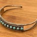 Vintage sterling silver cuff — view 9 of 14