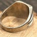 Vintage sterling silver signet ring — view 5 of 17
