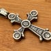 Antique sterling silver pendant — view 4 of 20