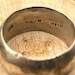 Vintage sterling silver ring, mexico hallmark — view 7 of 9