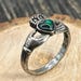 Antique sterling silver ring — view 5 of 18