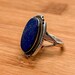 Vintage Albert Francisco sterling silver ring, fransico a hallmark — view 3 of 6