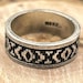 Vintage sterling silver ring, mexico hallmark — view 2 of 7
