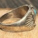 Vintage sterling silver signet ring — view 7 of 19
