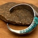 Vintage sterling silver cuff — view 11 of 20