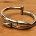 Vintage sterling silver bangle — view 5 of 20
