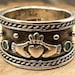 Vintage sterling silver ring, j b hallmark — view 2 of 10
