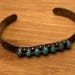 Mid century sterling silver cuff — view 4 of 17