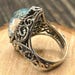 Vintage Carolyn Pollack sterling silver ring, cp hallmark — view 6 of 10