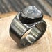 Mid century sterling silver ring, eretz yisrael hallmark — view 12 of 20