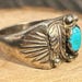 Vintage sterling silver signet ring — view 6 of 19