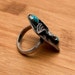 Antique sterling silver ring — view 6 of 7