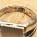 Vintage sterling silver signet ring — view 12 of 17