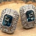 Vintage sterling silver earrings — view 1 of 10