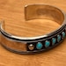 Vintage sterling silver cuff — view 6 of 19