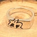 1980s sterling silver ring — view 3 of 9