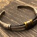 Vintage sterling silver cuff — view 8 of 10