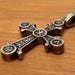 Antique sterling silver pendant — view 14 of 20