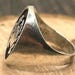 Vintage sterling silver signet ring — view 6 of 10