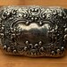 Victorian Andrea sterling silver belt buckle, Andrea hallmark — view 6 of 10