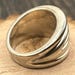 Vintage sterling silver ring, italy hallmark — view 3 of 9
