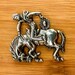 Vintage sterling silver brooch — view 1 of 2