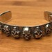 Victorian sterling silver cuff — view 18 of 20